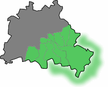 Arbeitsgebiet im Südosten Berlins und Umgebung